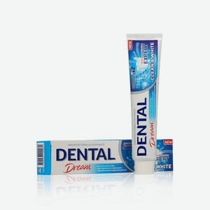 Зубная паста Dental Dream   Expert Clean & White   100мл. Цены в отдельных розничных магазинах могут отличаться от указанной цены.