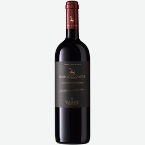 Вино Таска д Альмерита,  Россо дель Конте , 2017, 2017, 750 мл, Красное, Сухое