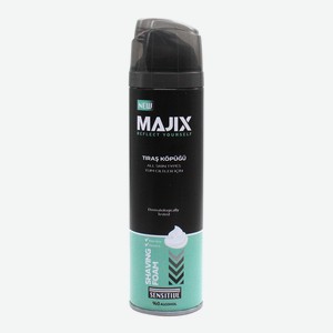 Пена для бритья Majix Sensitive для чувствительной кожи, 200 мл
