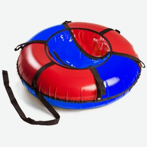 Санки спортивные надувные Saimaa «Вихрь» красно-синий 90 см