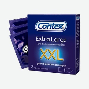CONTEX Презервативы Extra Large XXL №3