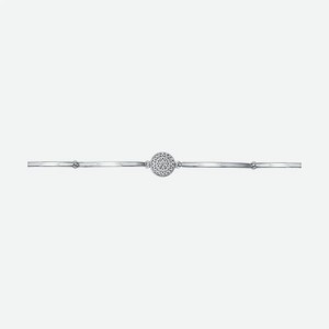 Браслет SOKOLOV из серебра с фианитами 94050212, размер 19.5 см