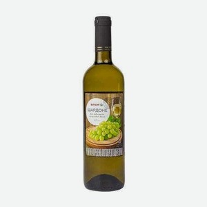 Вино Spar Шардоне Белое Полусладкое 11% 0,75л