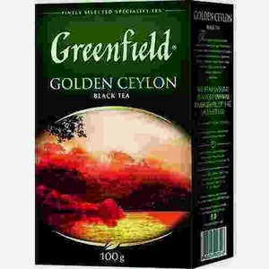 Чай Черный Greenfield Golden Ceylon Листовой 100г