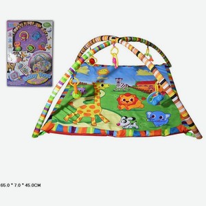 Игровой коврик с дугами и подвесными игрушками, арт. 995-1