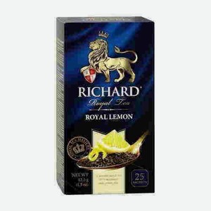 Чай Richard Royal Lemon Черный 25 Сашет