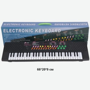 Синтезатор с микрофоном на батарейках (54 клавиши) арт.MQ5468