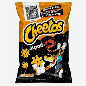 Палочки кукурузные Cheetos 50г краб