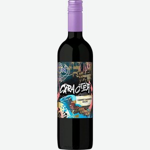 Вино Caracter Cabernet Sauvignon-Malbec красное сухое 13% Аргентина 0,75л