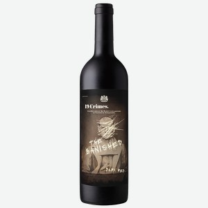 Вино 19 КРАЙМС Зе Банишед красное полусухое (Австралия), 0,75л