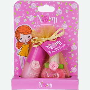 Набор косметики детский Номи розовая мечта лак+блеск Компания Новая Идея к/у, 1 шт