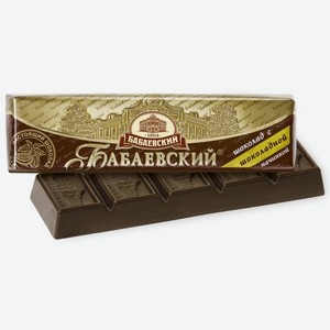 Шоколад БАБАЕВСКИЙ с шоколадной начинкой, 50 г