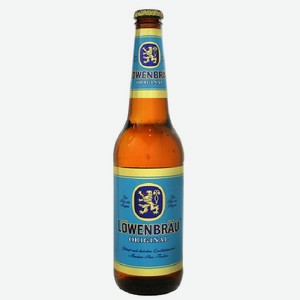 Пиво Ловенбрау Оригинальное светлое пастеризованное 5,4% 0,45л стекло