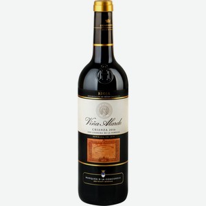 Вино EXCLUSIVE ALCOHOL DOCa Риоха Винья Аларде Крианса кр. сух., Испания, 0.75 L