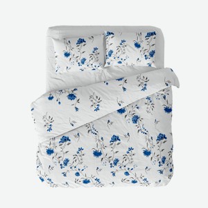 Tarrington House Комплект постельного белья перкаль голубые цветы полутораспальный Россия