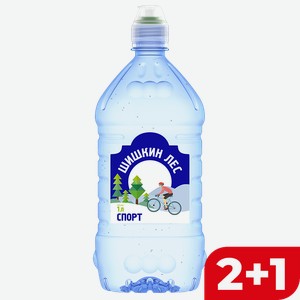Вода питьевая ШИШКИН ЛЕС, Спорт, негазированная, 1л в магазине Магнит у дома