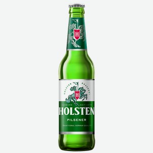 Пиво светлое HOLSTEN Pilsner фильтрованное 4,5%, 0,45л