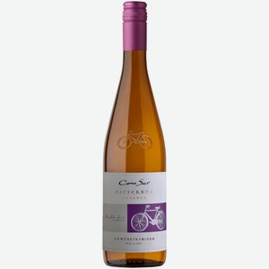 Вино Cono Sur Bicicleta Gewurztraminer белое полусухое 0,75