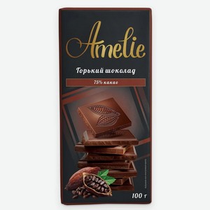 Шоколад горький Amelie 75% какао