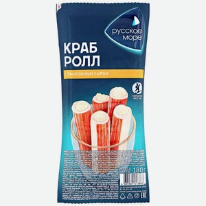 Крабовые палочки Русское море Краб-ролл с творожным сыром