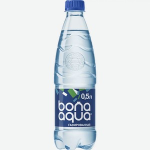 Вода питьевая Bona Aqua, газированная