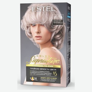 Краска для волос Estel Color Signature Снежный лотос 10/76, 120 мл