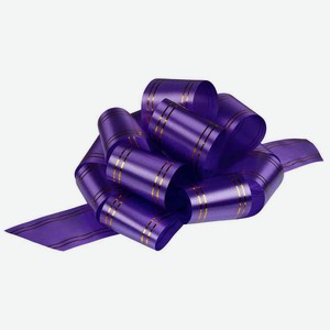 Бант для упаковки Stilerra цвет: лиловый , 15,5 см
