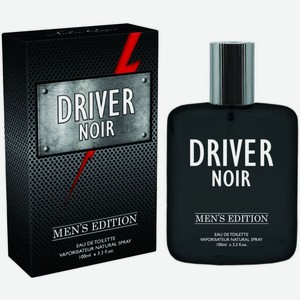 Туалетная вода для мужчин Men s Edition Driver Noir, 100 мл