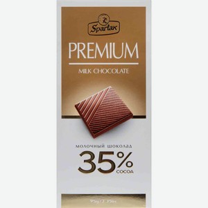 Шоколад молочный Спартак Премиум 35 % какао, 95 г