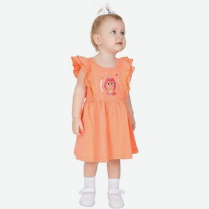Платье для девочки Basia р.92 ц.морковный арт.Л3017-7597