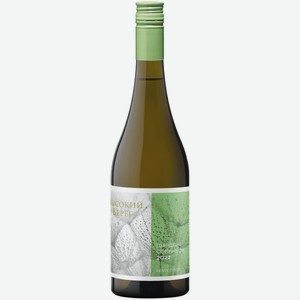 Вино Высокий берег ЭКО Шардоне-Совиньон белое сухое 0,75 л