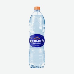 Вода Эдельвейс минеральная лечебно-столовая газированная, 1.5л