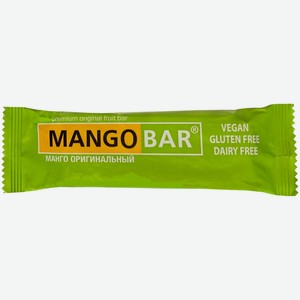 Батончик Mangobar Манго Оригинальный фруктовый, 35г