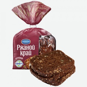 Хлеб зерновой Коломенский Ржаной край в нарезке, 300 г
