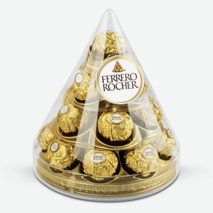 Конфеты Ferrero Rocher шоколадные конус, 213г Италия