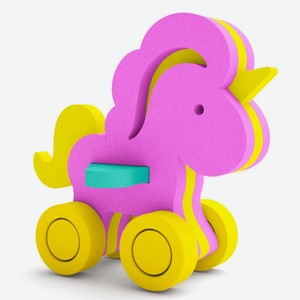 Игрушка с колесами El`BascoKids «Каталка. Единорог»