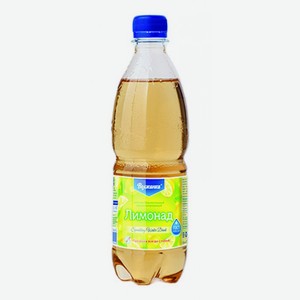 Напиток газированный Волжанка Лимонад среднегазированный 0.5 л, пластиковая бутылка
