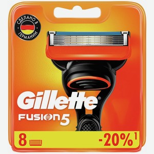 Сменные кассеты для бритья Gillette Fusion5, для мужчин, 8 шт. 
