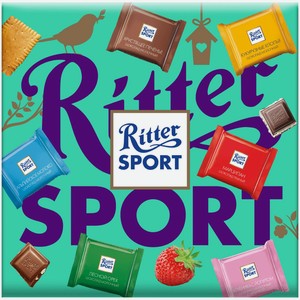 Набор шоколада Ritter Sport Яркая весна, 200г