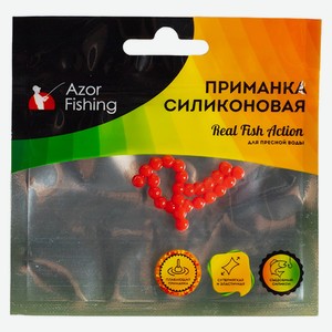 AZOR FISHING Приманка силиконовая, спортивная 25шт, 3 вида