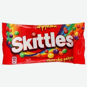 Жевательные конфеты Skittles, 38 г, флоупак