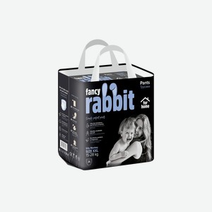 Подгузники-трусики Fancy Rabbit for home XXL 15-28 кг 26 шт
