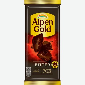Шоколад Alpen Gold Bitter Горький 70%