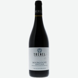 Вино Trenel Bourgogne Pinot Noir красное сухое 0,75 л