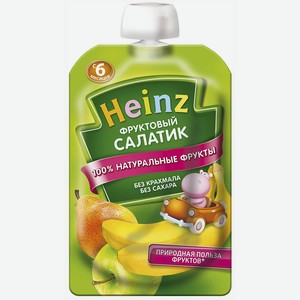 Пюре Heinz 90 г фруктовый салатик с 6 месяцев дой-