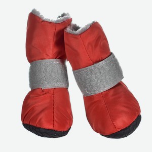 Yami-Yami одежда сапожки для собак на липучке, красные (S)