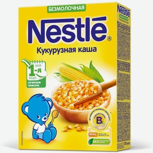 Каша детская Nestle безмолочная кукурузная, с 5 месяцев, 200 г