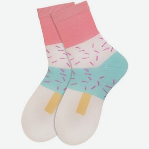 Носки для детей Гранд  Мороженое на палочке , розовый/белый/голубой (14-16)