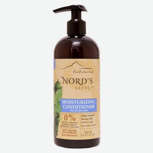 Кондиционер для волос Nord`s Secret Мелисса и масло Чайного дерева увлажняющий, 360 мл