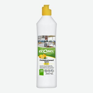 Чистящее средство Econel крем универсальный, Лимон, 700 мл